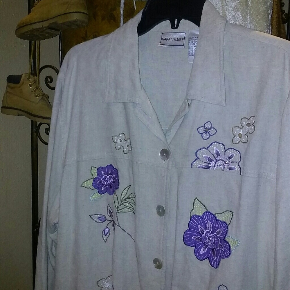 Women' Napa Valley Jacket Embroidered